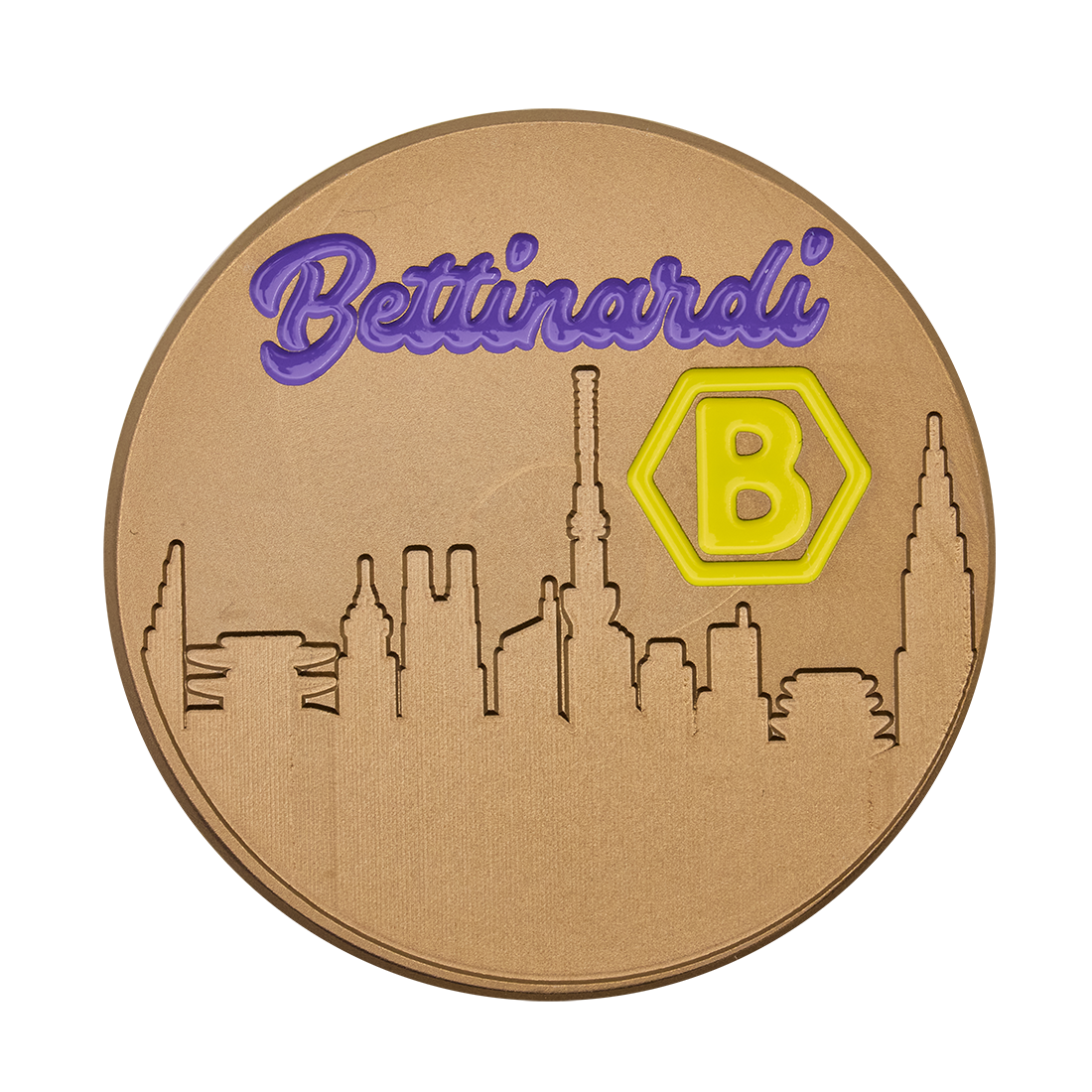 Ball Marker LTD. WIZARD GOLD FLAME PURPLE