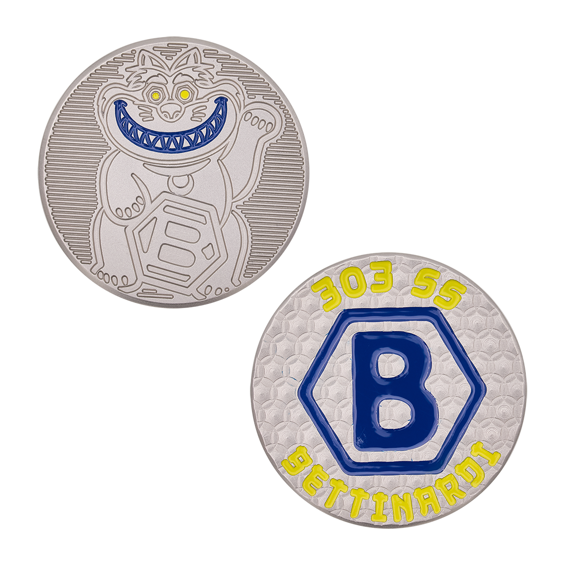 Ball Marker LTD. LUCKY FAT CAT TOUR BLAST NAVY