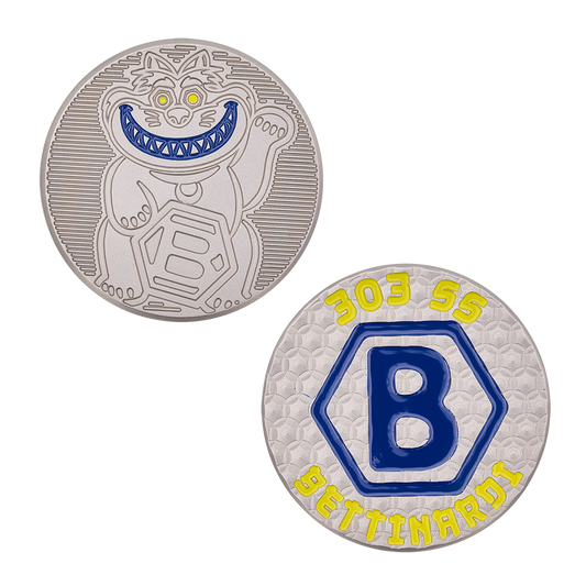 Ball Marker LTD. LUCKY FAT CAT TOUR BLAST NAVY