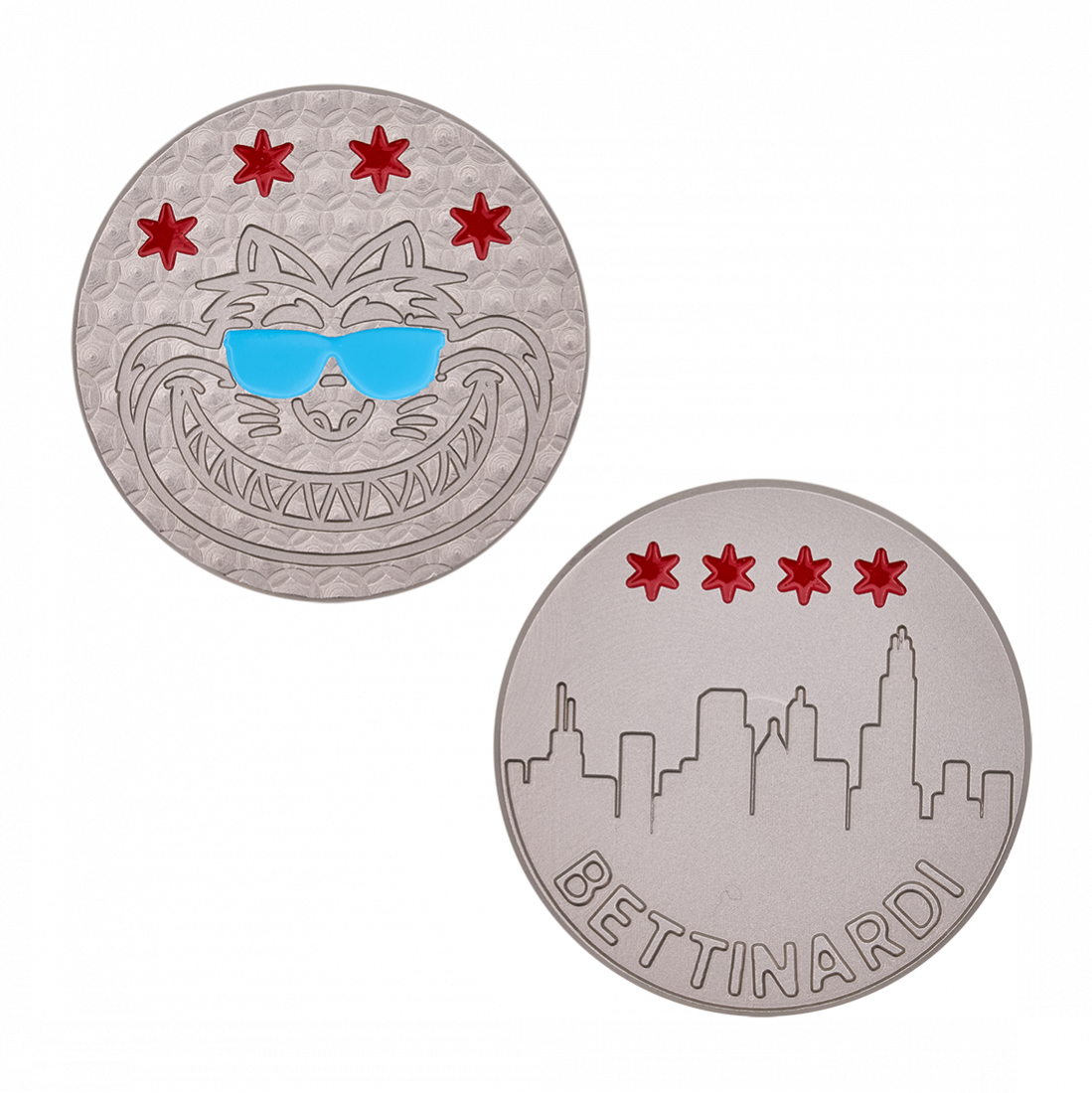 Ball Marker LTD. SUNGLASS FAT CAT TOUR BLAST SKYBULE