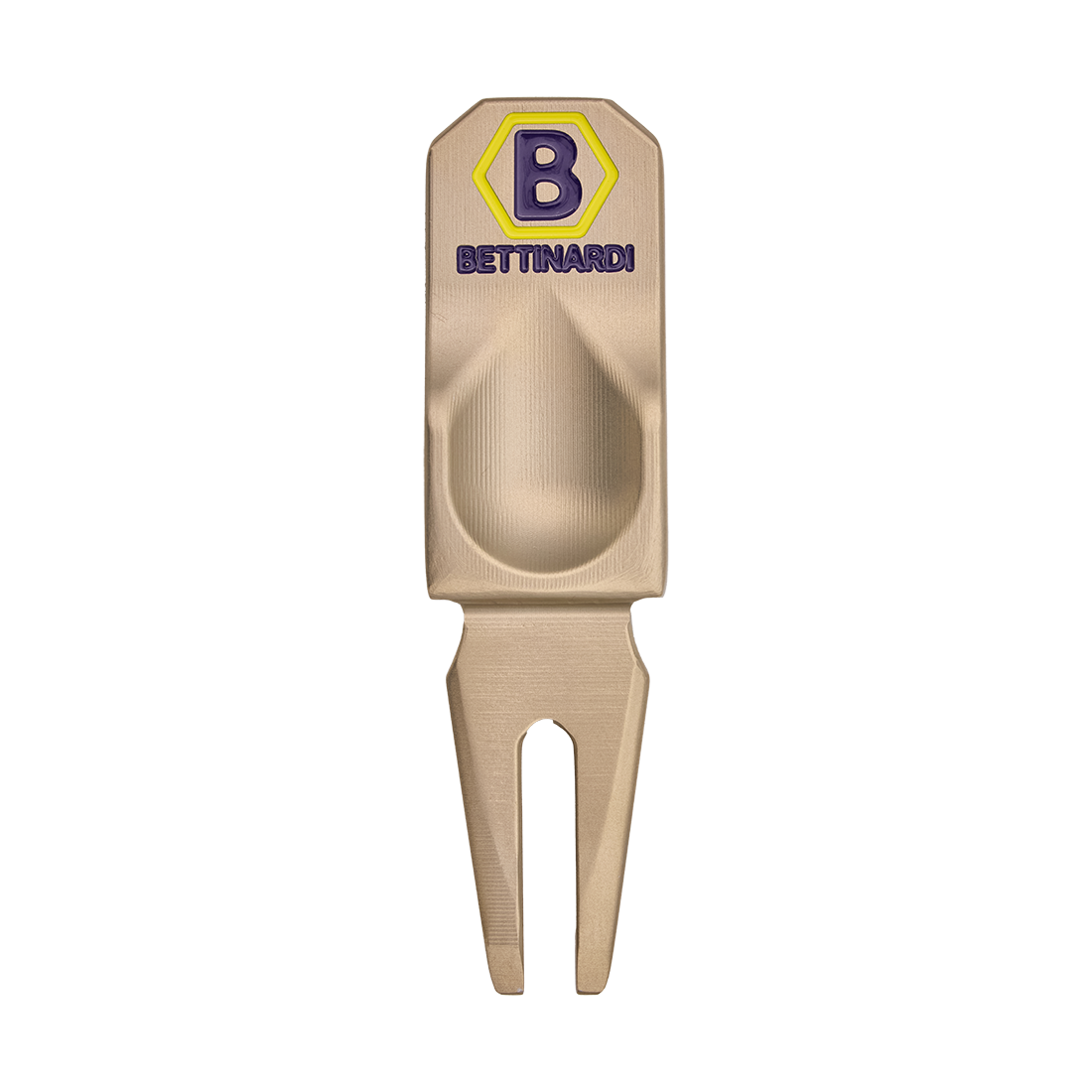 DIVOT TOOL WIZARD GOLD FLAME PURPLE
