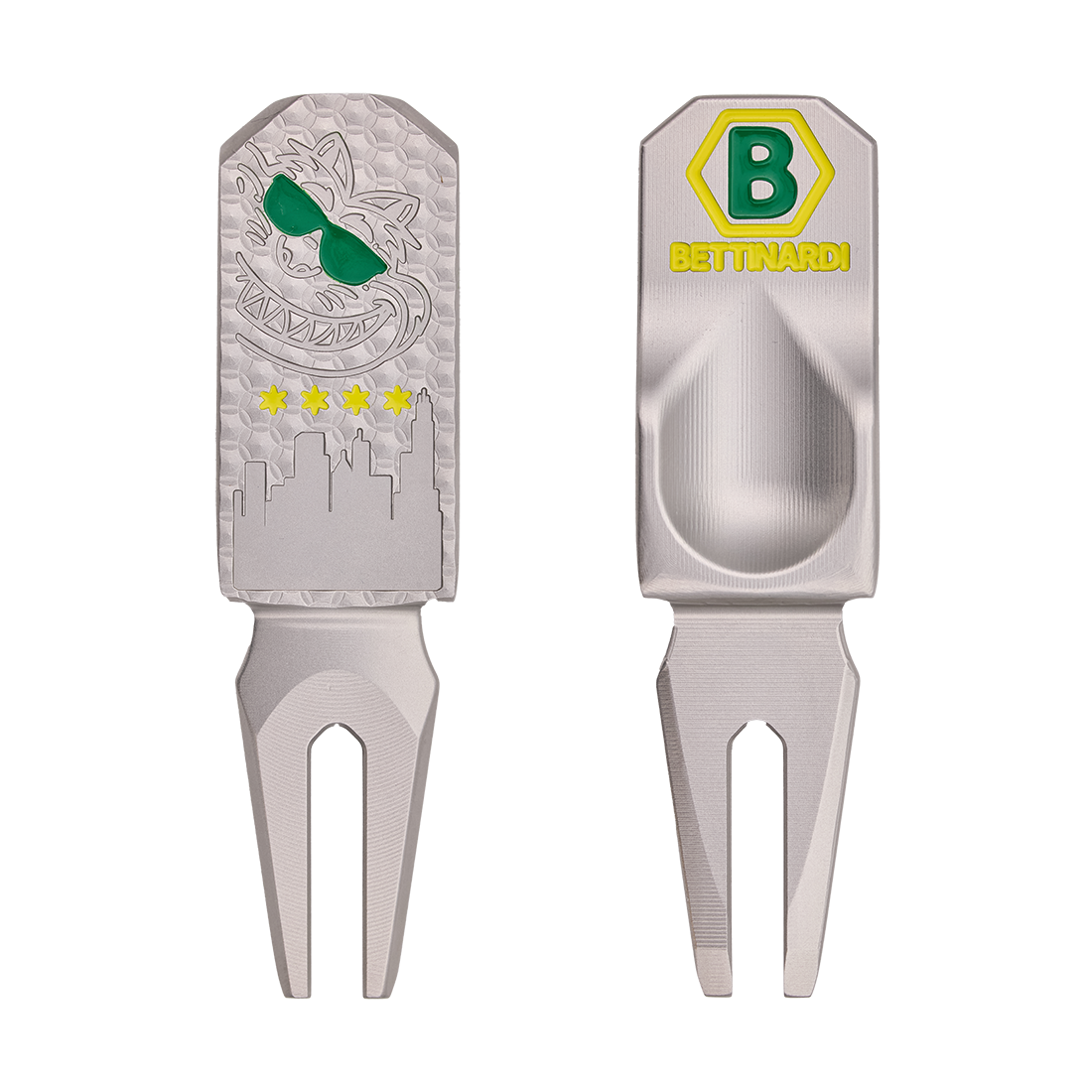 DIVOT TOOL SUNGLASS FAT CAT TOUR BLAST GREEN