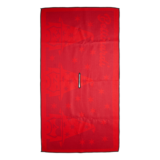 PLAYERS TOWEL WIZARD RED