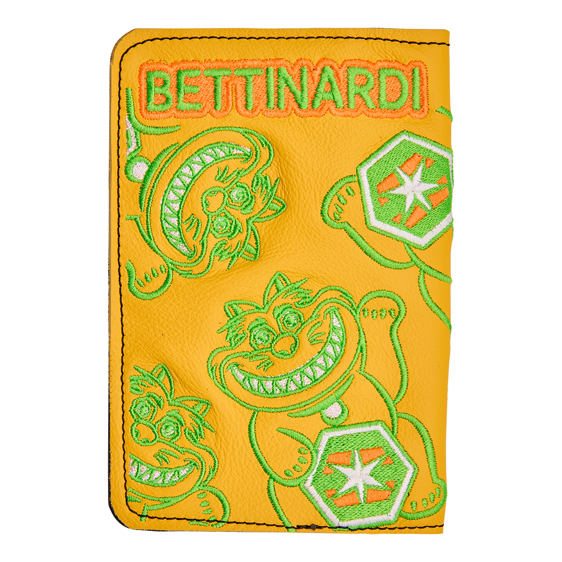 SCORECARD HOLDER LUCKY CAT YELLOW