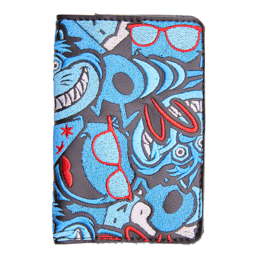 SCORECARD HOLDER MULTI ICON BLUE