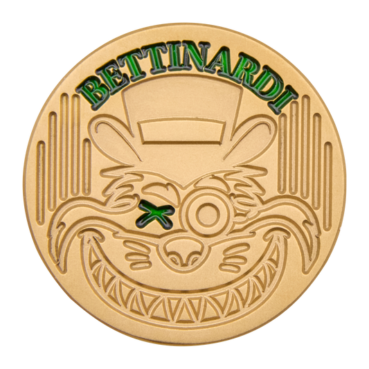 Gangster コレクション Ball Marker Gangster Cat Brass