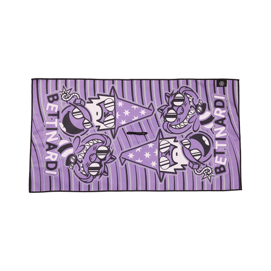 BETTINARDI HIVE TOWEL Multi Icon ライトパープル