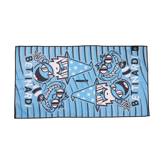 BETTINARDI HIVE TOWEL Multi Icon ブルー