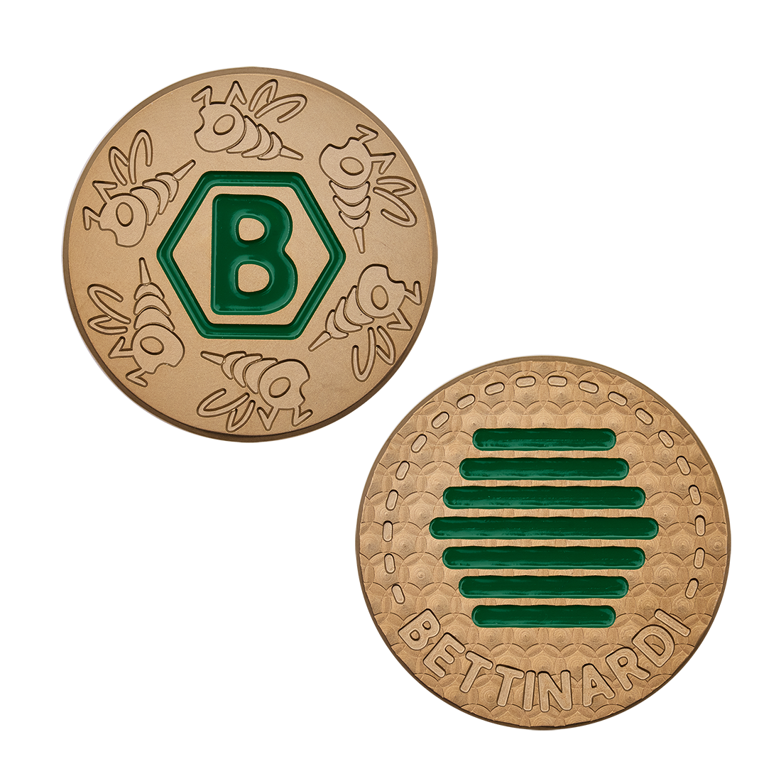 Ball Marker LTD. STINGER GOLD FLAME GREEN