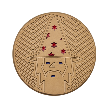 Ball Marker LTD. WIZARD GOLD FLAME RED