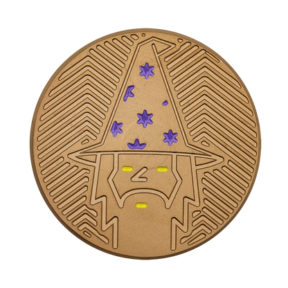 Ball Marker LTD. WIZARD GOLD FLAME PURPLE