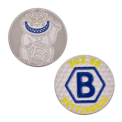 Ball Marker LTD. LUCKY FAT CAT TOUR BLAST NAVY