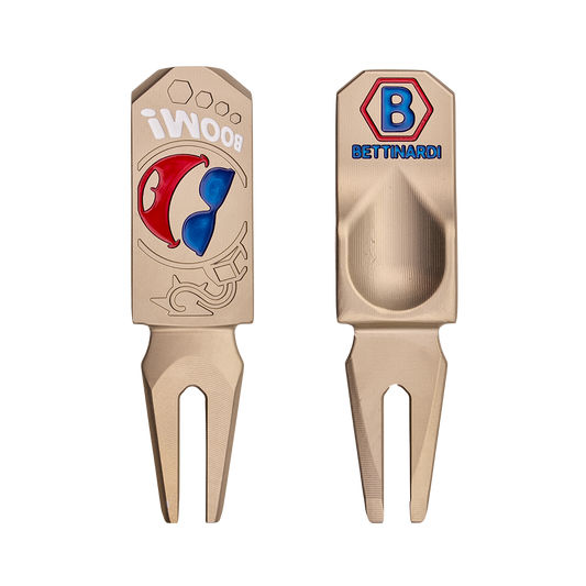 DIVOT TOOL BETTI BOMB GOLD FLAME NAVY
