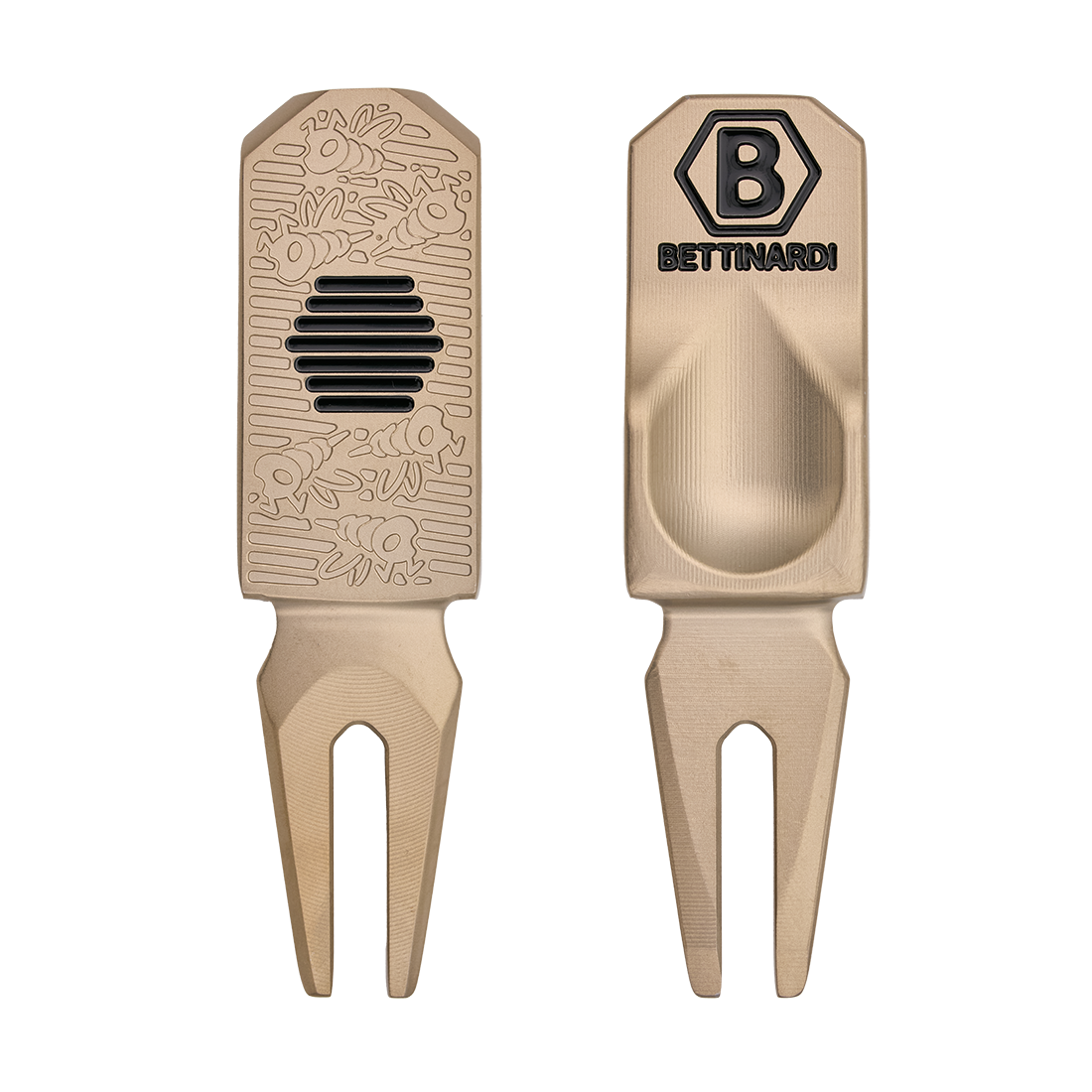 DIVOT TOOL STINGER GOLD FLAME BLACK