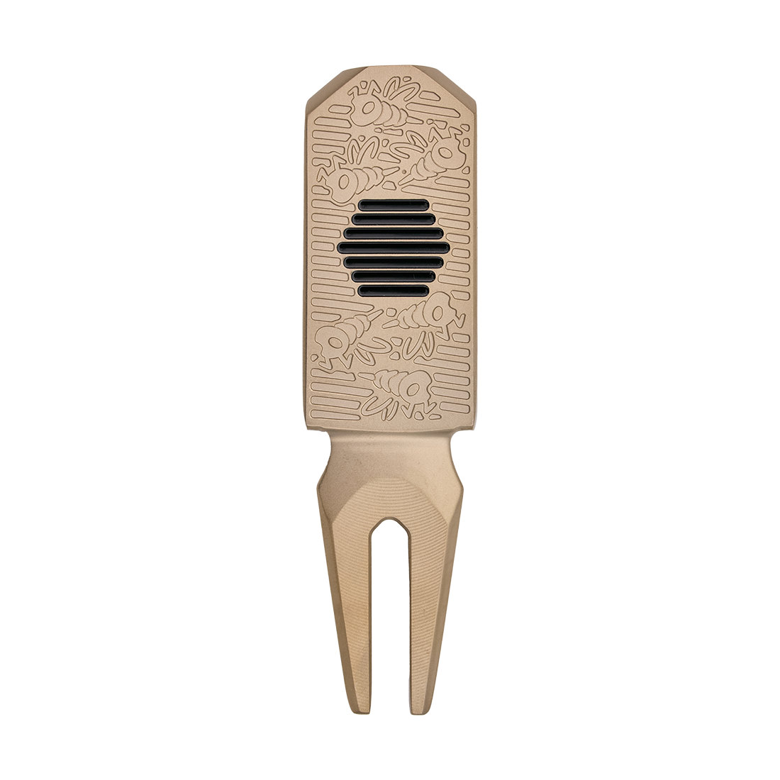 DIVOT TOOL STINGER GOLD FLAME BLACK