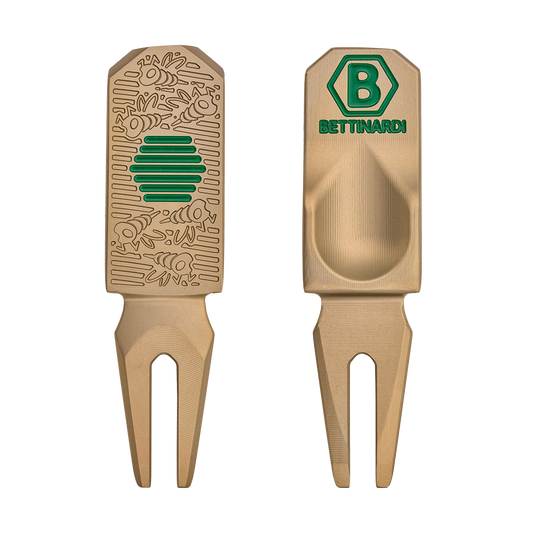 DIVOT TOOL STINGER GOLD FLAME GREEN