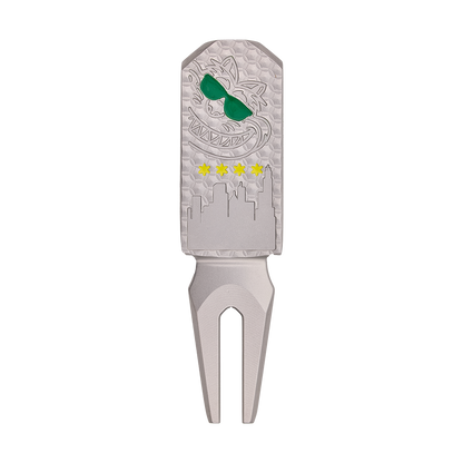 DIVOT TOOL SUNGLASS FAT CAT TOUR BLAST GREEN