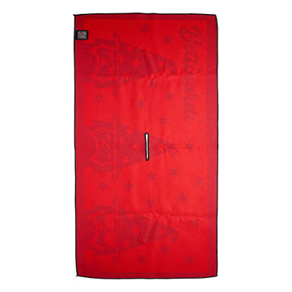 PLAYERS TOWEL WIZARD RED