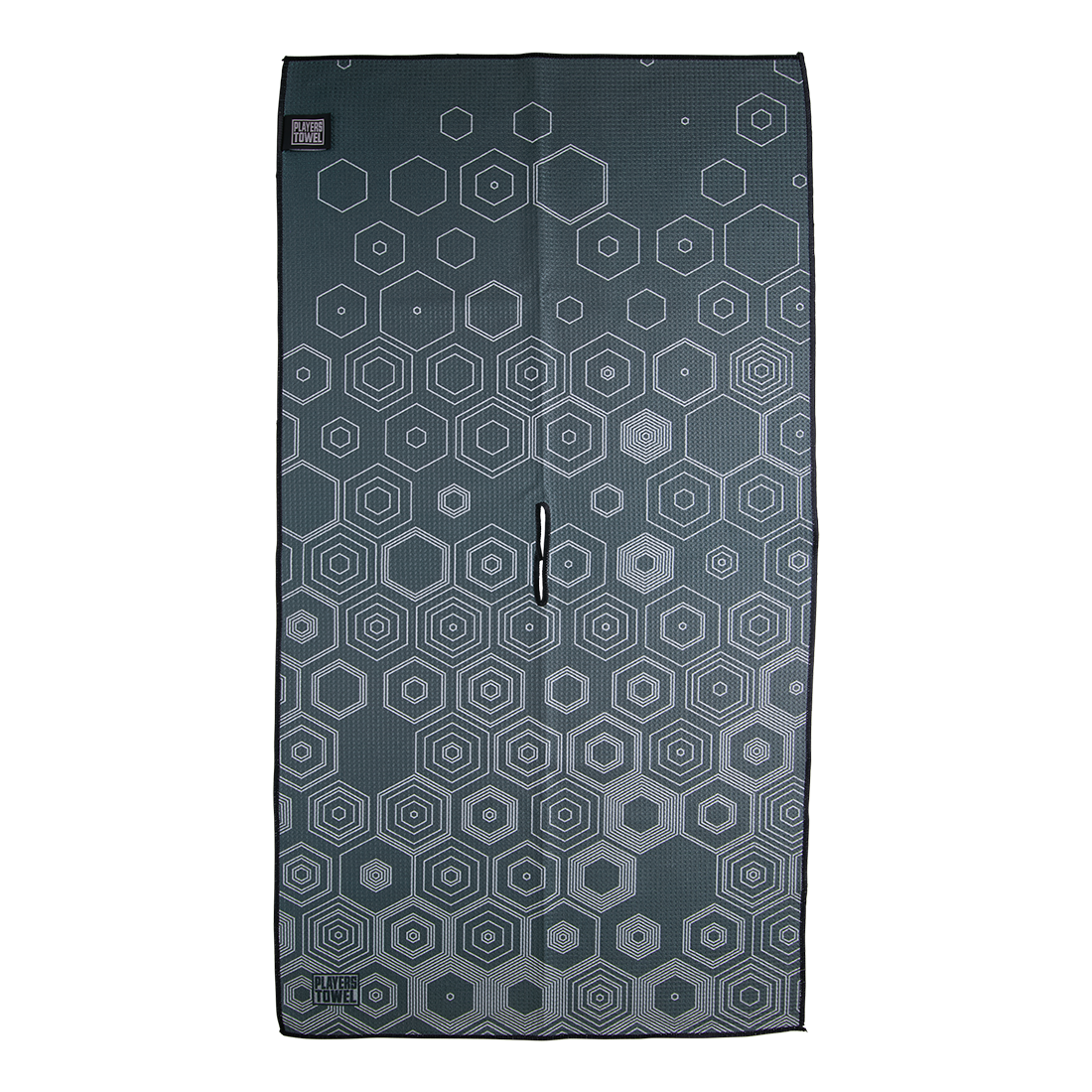 PLAYERS TOWEL SAGE GRAY BUBBLE HEX