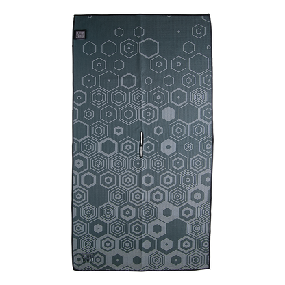PLAYERS TOWEL SAGE GRAY BUBBLE HEX