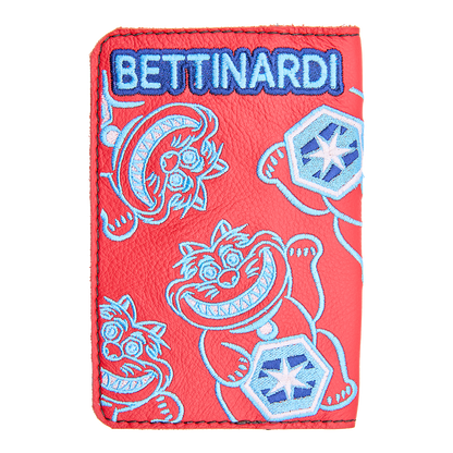 SCORECARD HOLDER LUCKY CAT RED