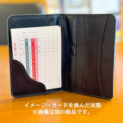 SCORECARD HOLDER LUCKY CAT RED