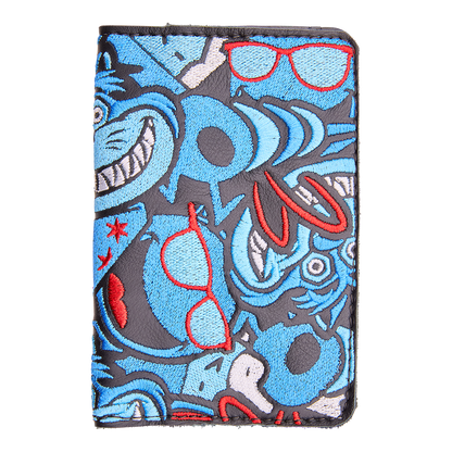 SCORECARD HOLDER MULTI ICON BLUE