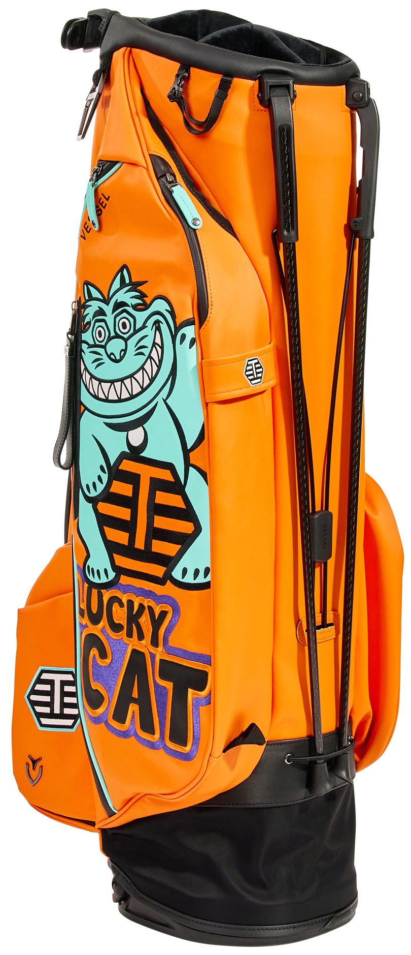 Vessel Player V Stand Bag Lucky Cat Orange
