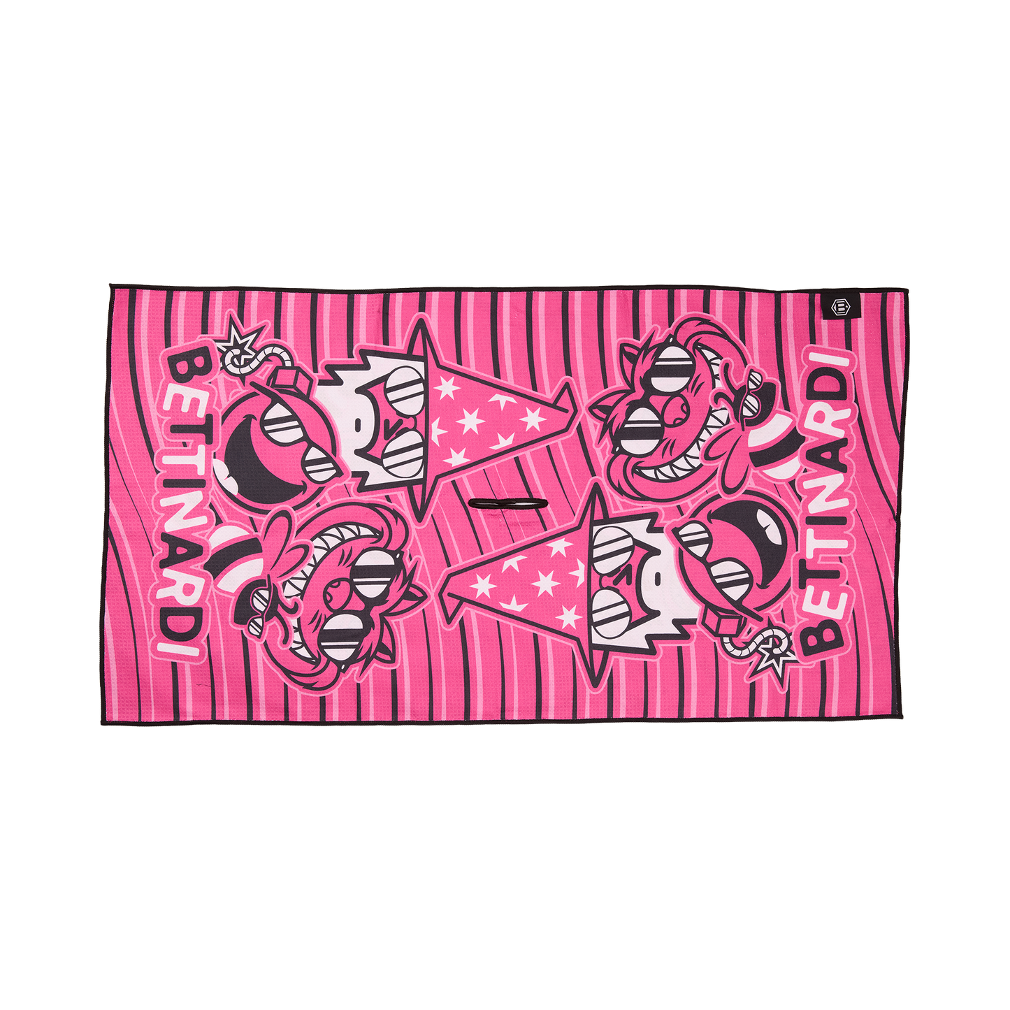 BETTINARDI HIVE TOWEL Multi Icon ピンク