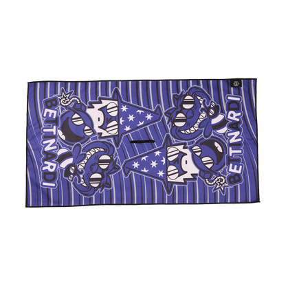 BETTINARDI HIVE TOWEL Multi Icon ダークパープル