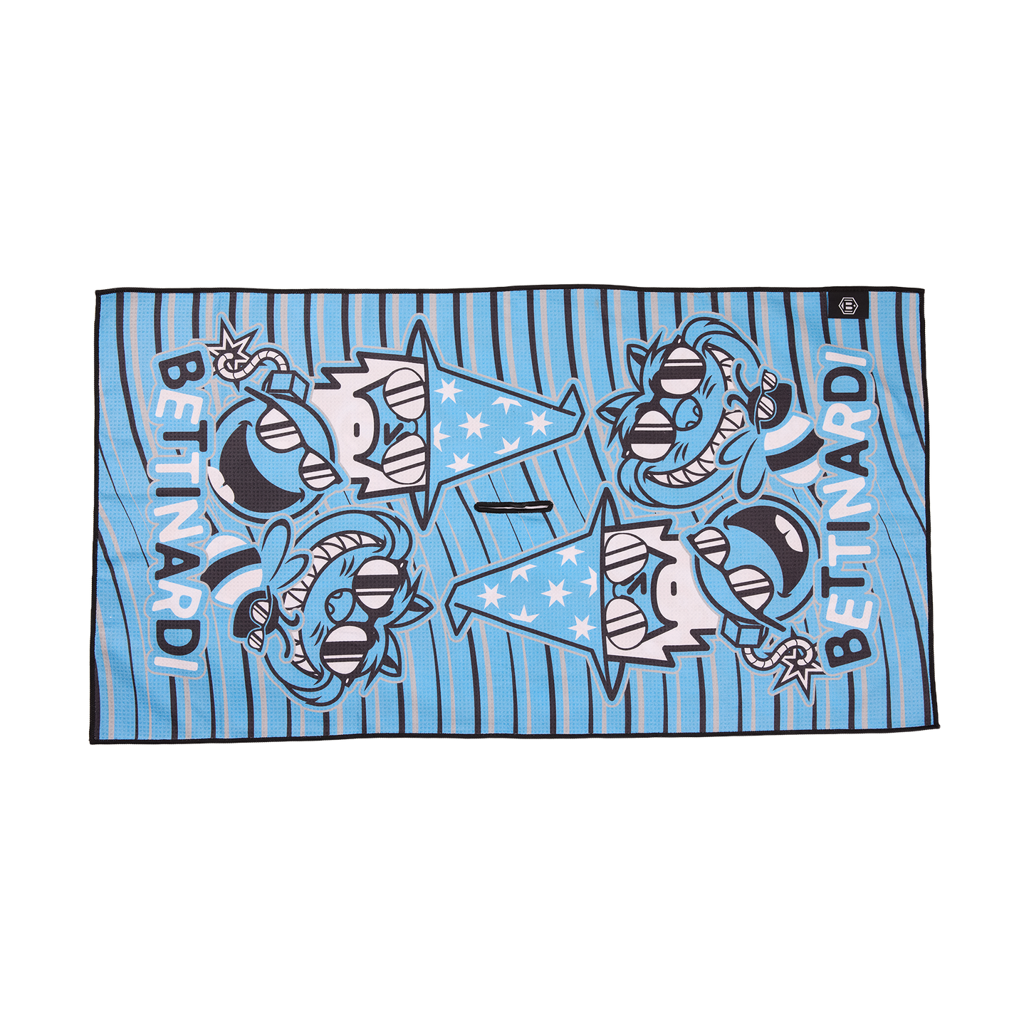 BETTINARDI HIVE TOWEL Multi Icon ブルー