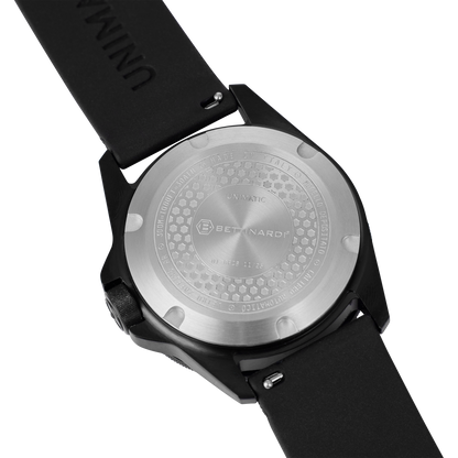 Bettinardi x Unimatic Black Lucky Cat U1 Classic Watch