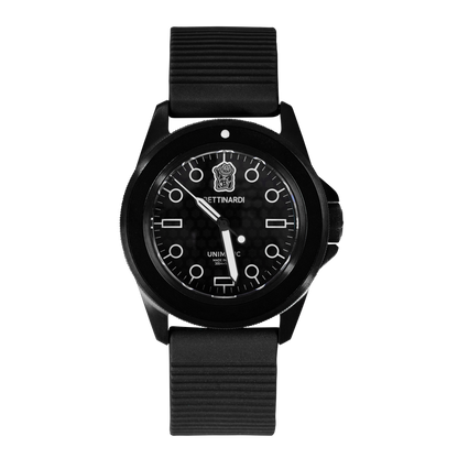 Bettinardi x Unimatic Black Lucky Cat U1 Classic Watch