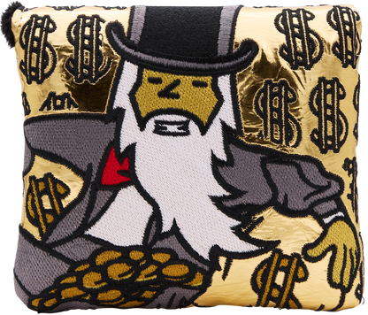 Gold Foil Moneybag Wizard  Mallet Center