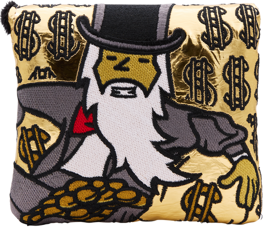 Gold Foil Moneybag Wizard  Mallet Center